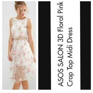 Light pink, Semi formal, midi length dress